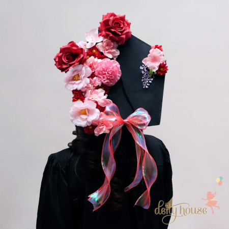 Flower Grads Hat