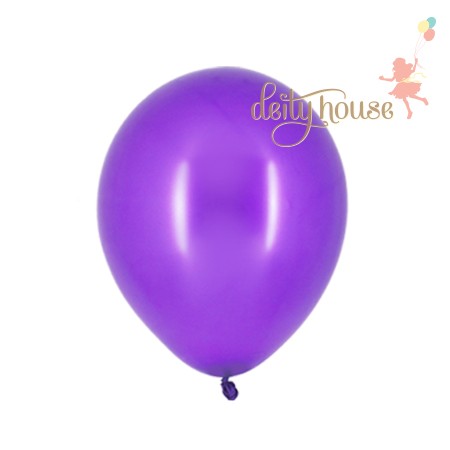 11" Metallic Balloon - Purple