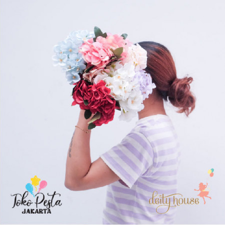 Artificial Flower - Mini Hortensia