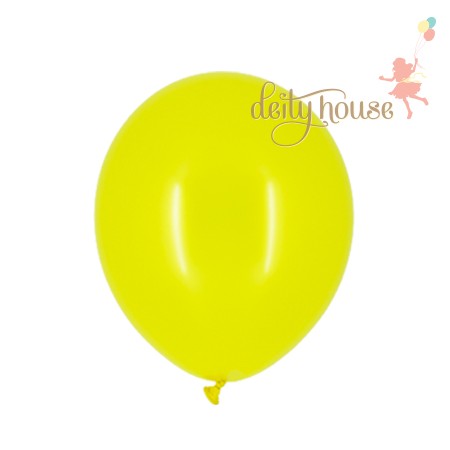 11" Metallic Balloon - Yellow