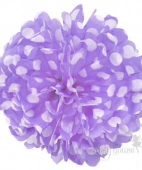 Pom-poms - Polka Lavender