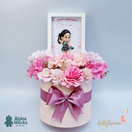 3D Petite Blossom Frame Box