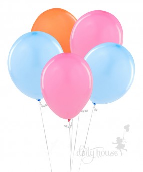 11" Metallic Balloon - Fuzzy Peach